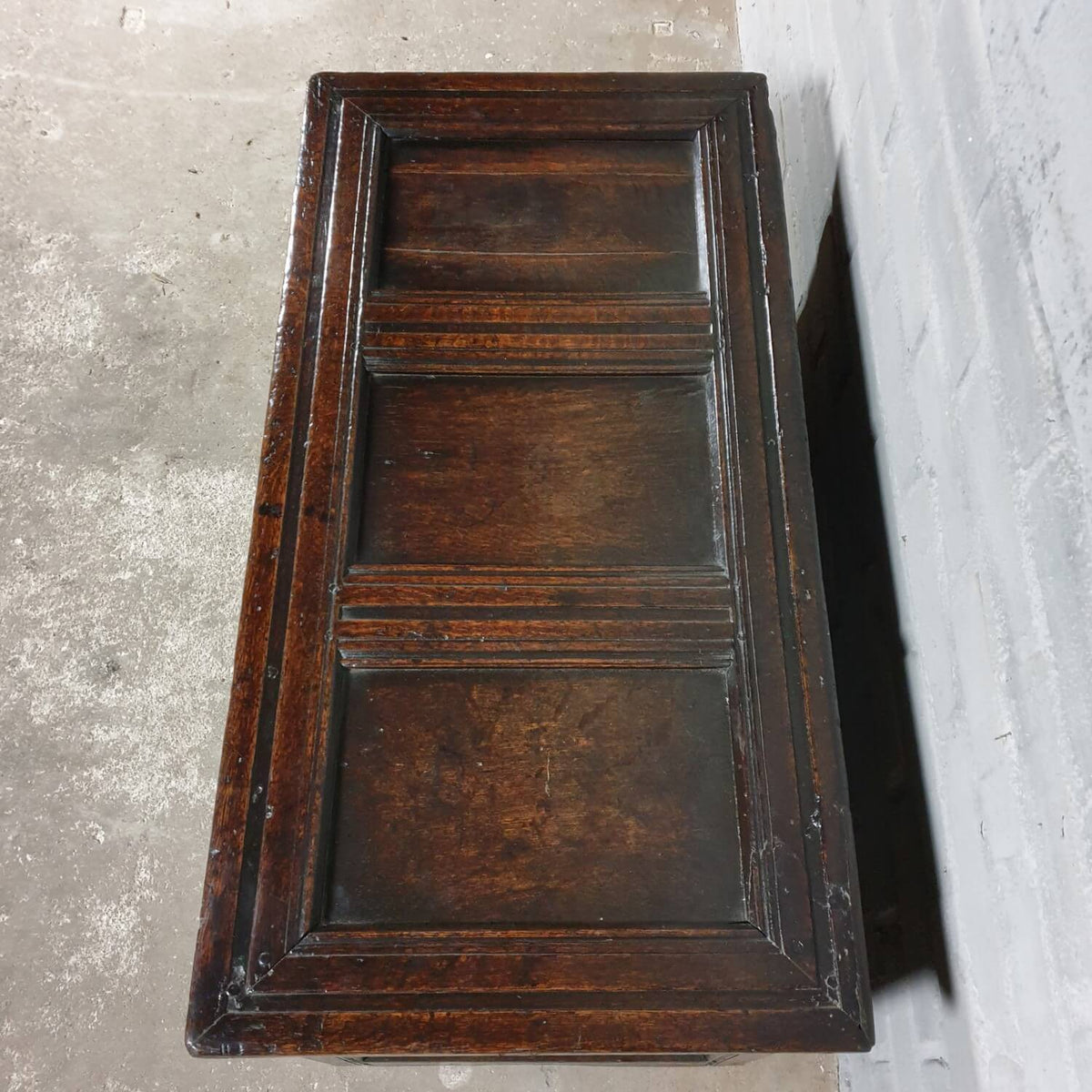 Antique English Chest – Charles II 17th century – A102