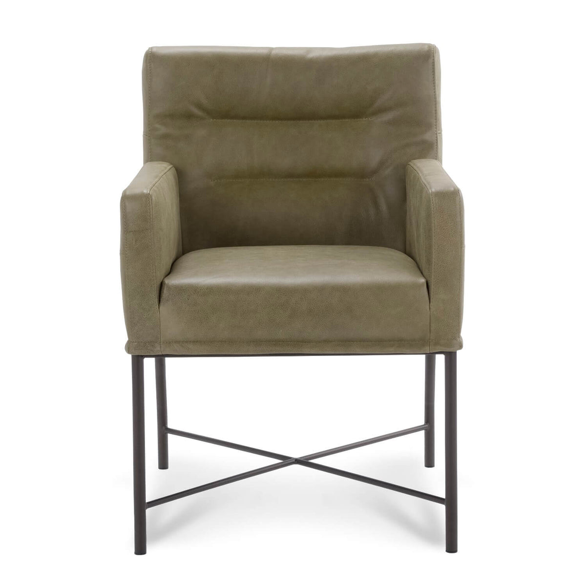 Industrial dining chair Grasso with armrest – S027