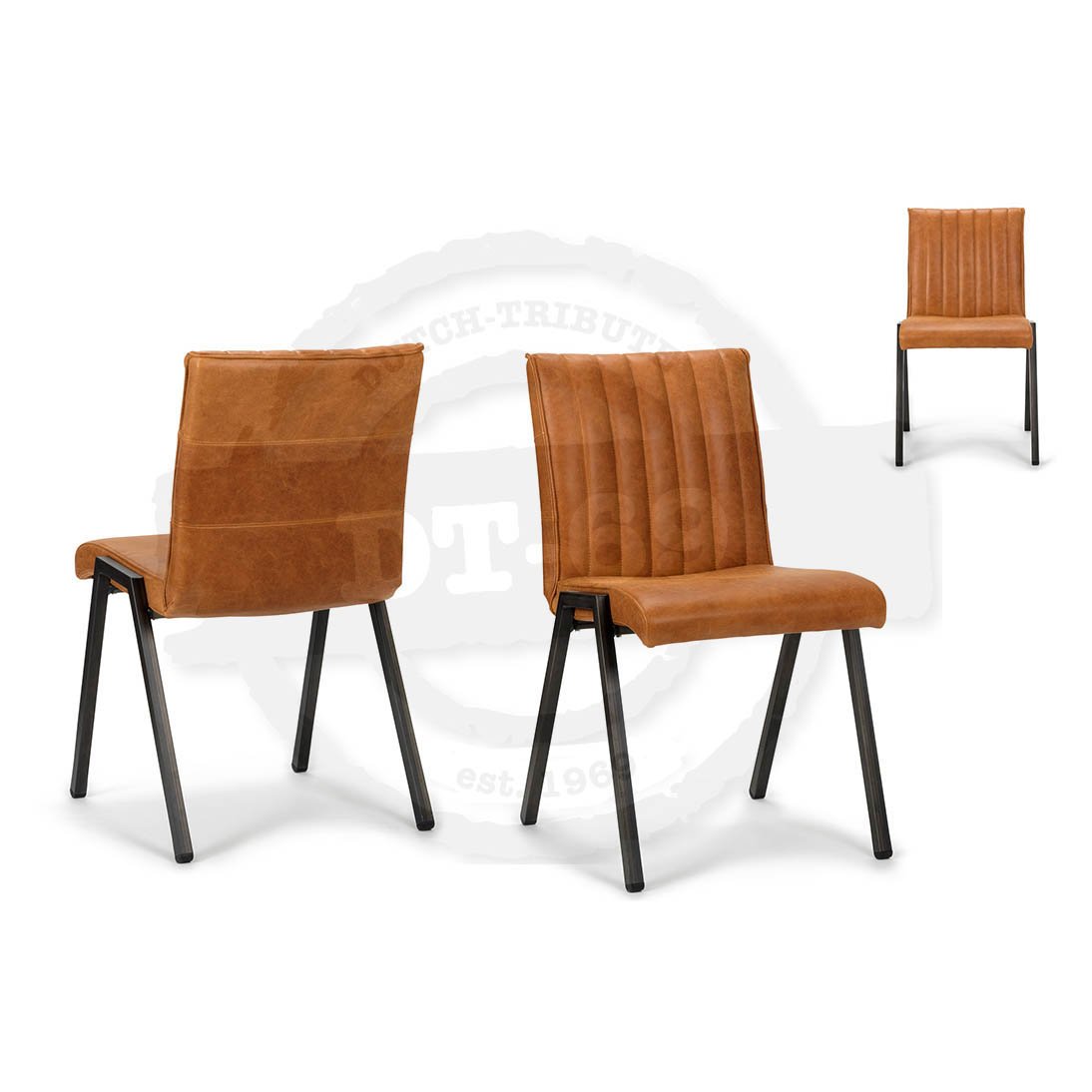 Industrial design dining chairs without armrests – S013