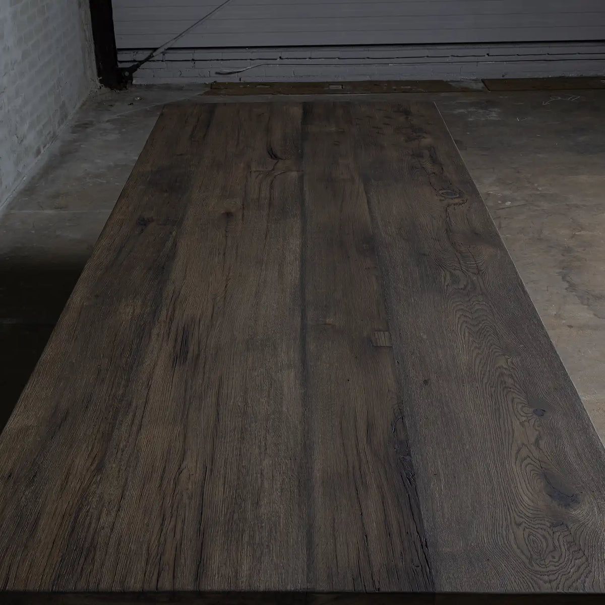 Solid oak table top 7cm thick – separately available – Top031