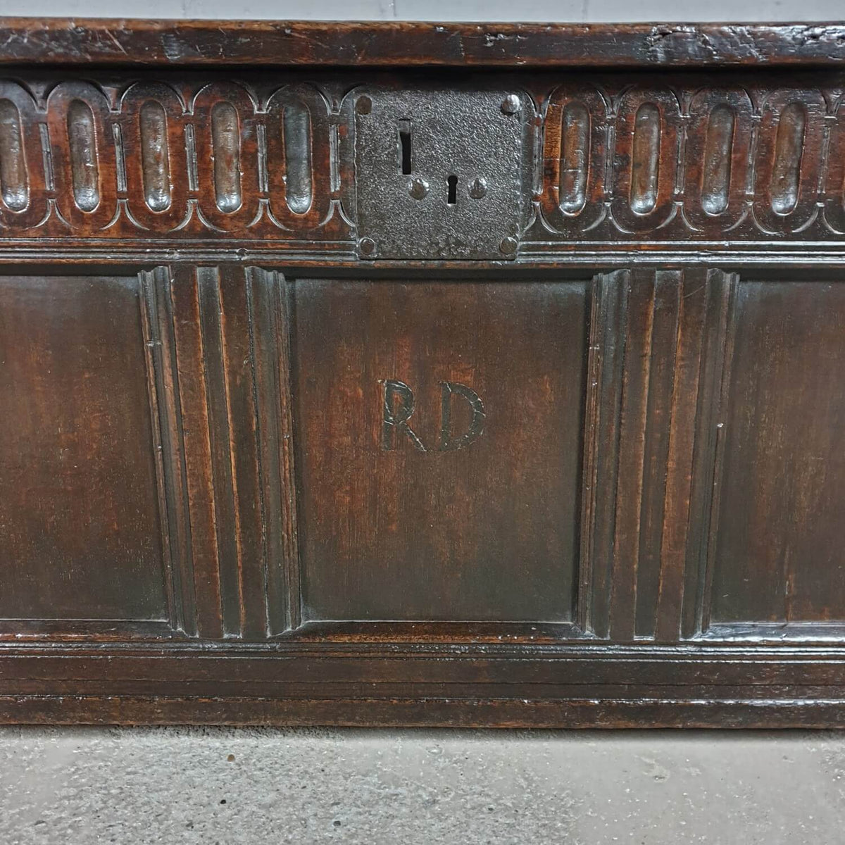 Antique English Chest – Charles II 17th century – A102