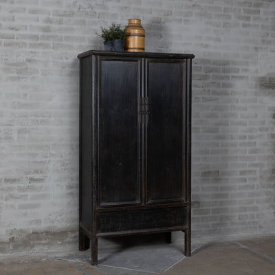Old Chinese cabinet from elmwood | 2 doors – D029