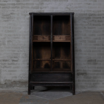 Old Chinese cabinet from elmwood | 2 doors – D037