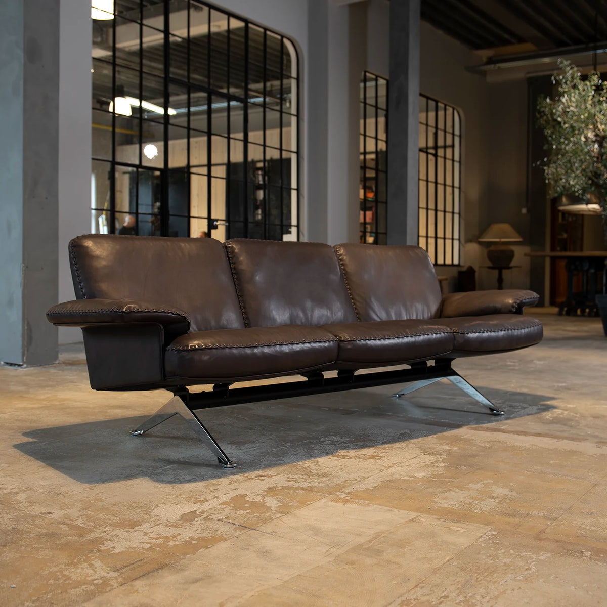 DS31 lederen designer bank van Zwitsers topmerk DeSede