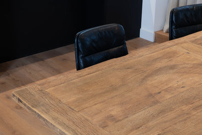 Reclaimed oak Refectory table Rothenburg 4,5cm thick – Z007
