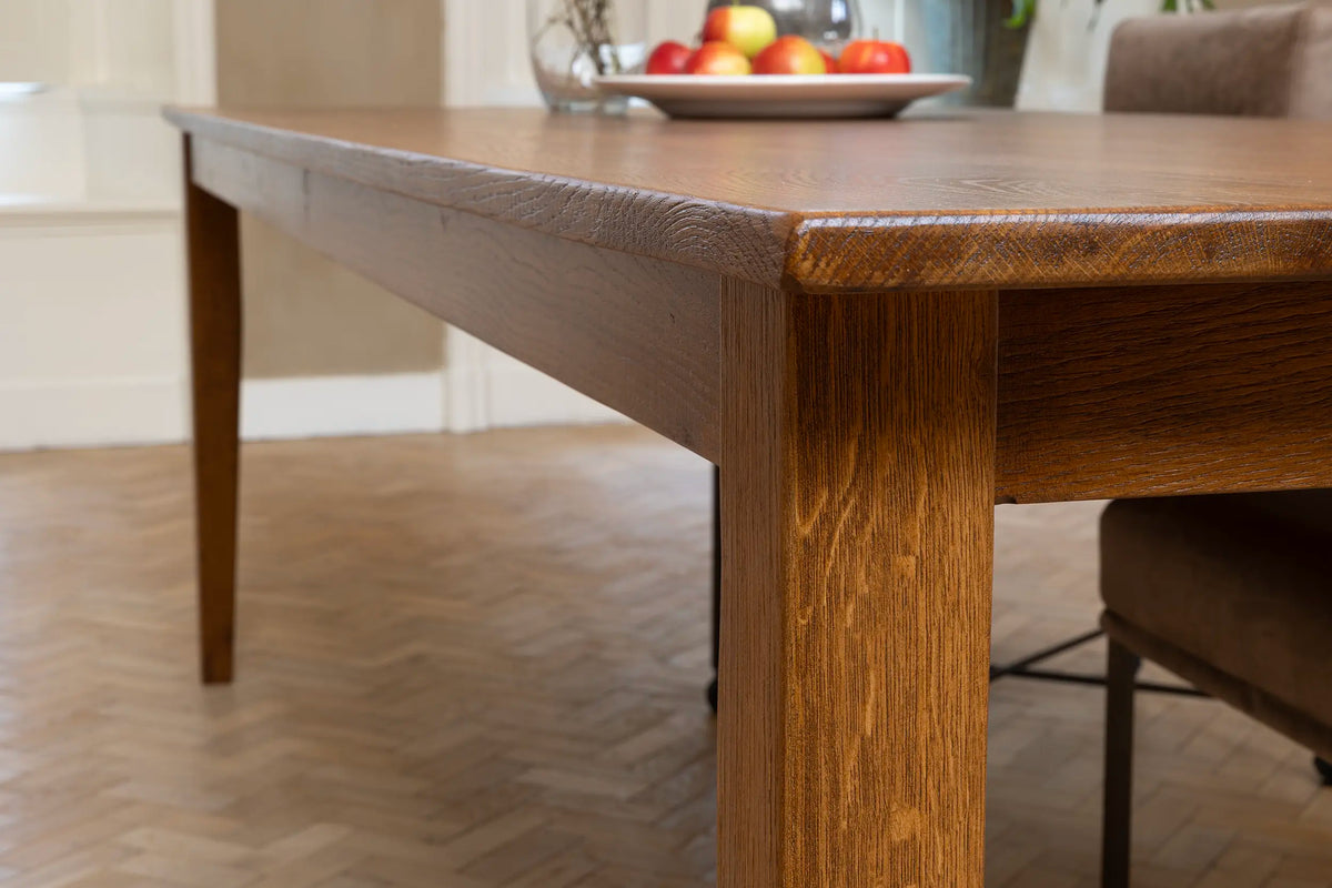 Farmhouse dining table from solid oak – G021