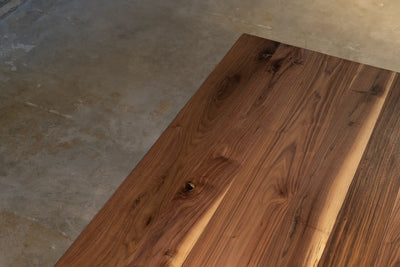 Classic dining table in antique style from walnut – G022-N