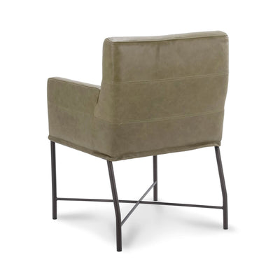 Industrial dining chair Grasso with armrest – S027