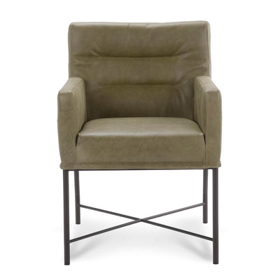 Industrial dining chair Grasso with armrest – S027