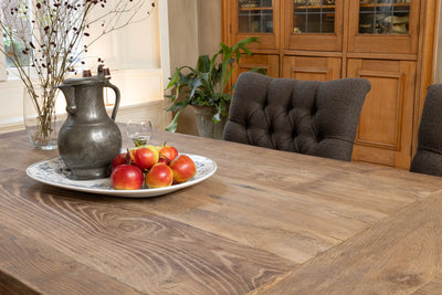 Industrial design dining table from oakwood – Bespoke – DT27