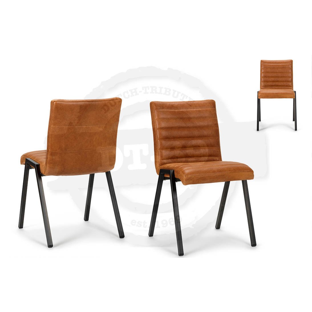 Industrial design dining chairs without armrests – S013