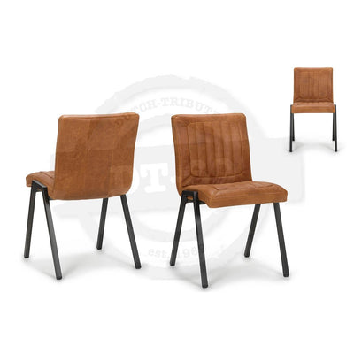 Industrial design dining chairs without armrests – S013