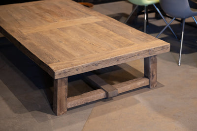 Rustic coffee table Salzburg made from robust old oak – Z011-S
