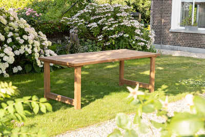 Wooden garden table – Made-to-measure – Refectory Table – T23