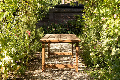 Wooden garden table – Made-to-measure – Refectory Table – T23