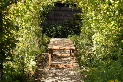 Wooden garden table – Made-to-measure – Refectory Table – T23