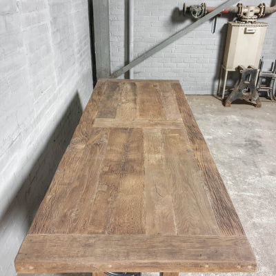 TOP055 - Tafelblad oud eikenhout
