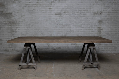 Solid oak table top 7cm thick – separately available – Top031