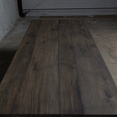 Solid oak table top 7cm thick – separately available – Top031
