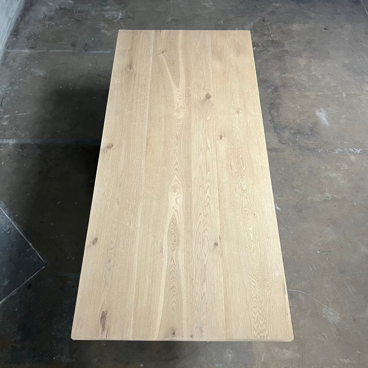 Solid oak table top 4cm thick – separately available – Top113