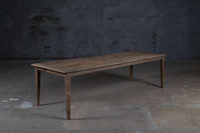 French oak dining table Pierre – robust wood – In stock – H027