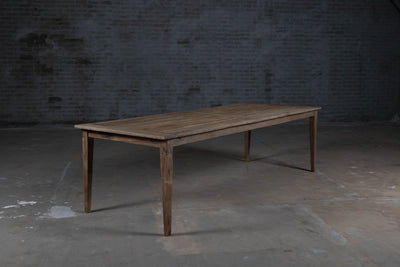 French oak dining table Pierre – robust wood – In stock – H027
