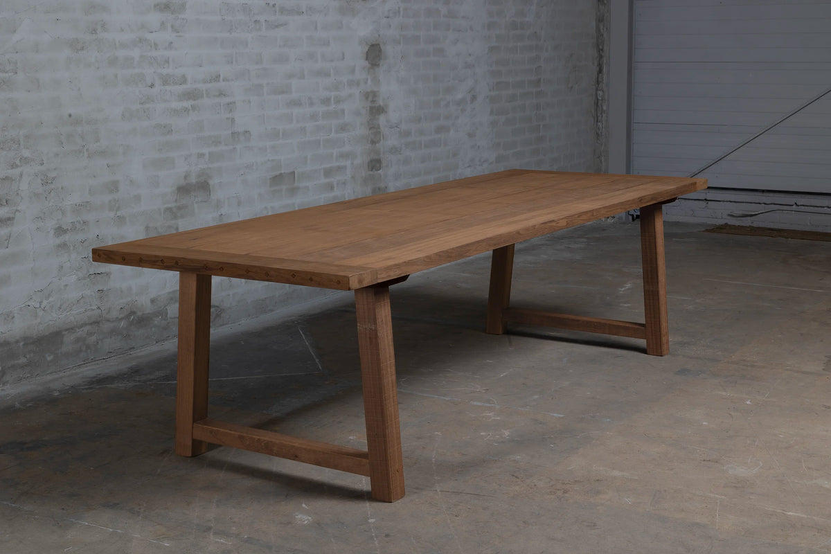 Wooden garden table – Made-to-measure – Refectory Table – T20