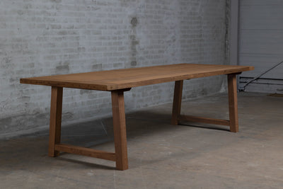 Wooden garden table – Made-to-measure – Refectory Table – T20