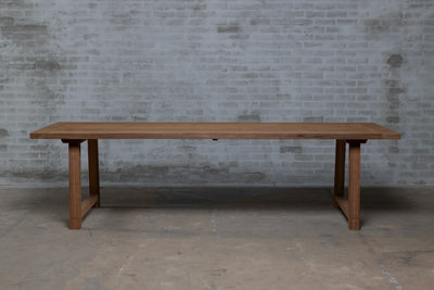 Wooden garden table – Made-to-measure – Refectory Table – T20