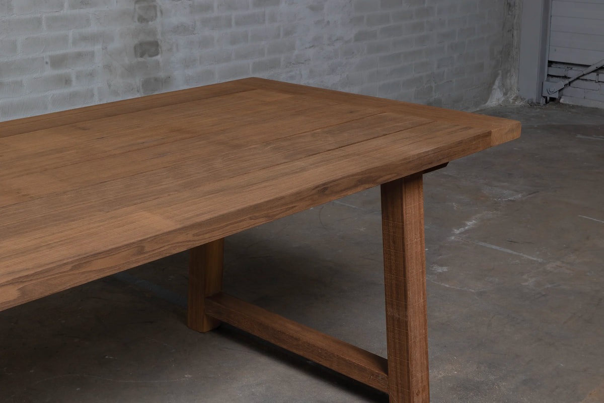 Wooden garden table – Made-to-measure – Refectory Table – T20