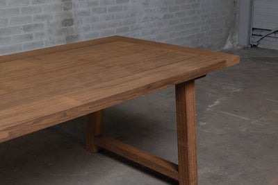 Wooden garden table – Made-to-measure – Refectory Table – T20