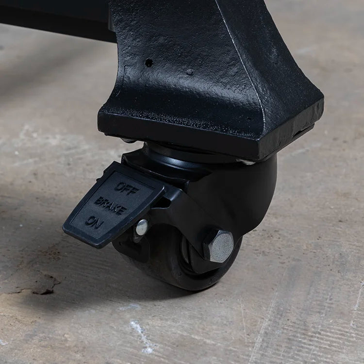 Casters with brake