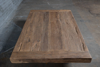 Rustic coffee table Hubert – Country style – sustainable old oak – Z036