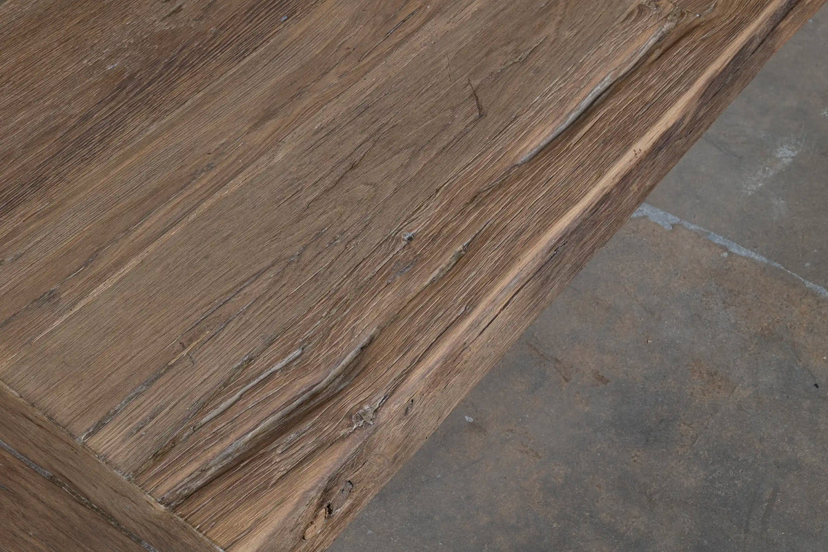 Rustic coffee table Hubert – Country style – sustainable old oak – Z036