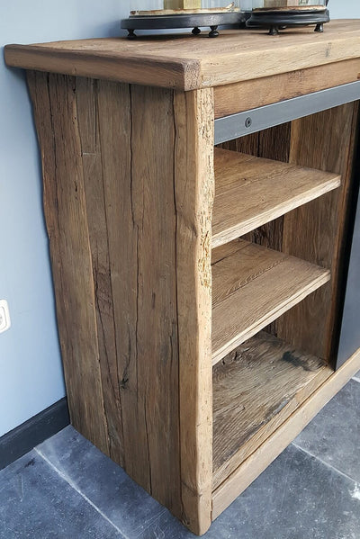 Vintage dresser with roller shutters expertly handcrafted – D002