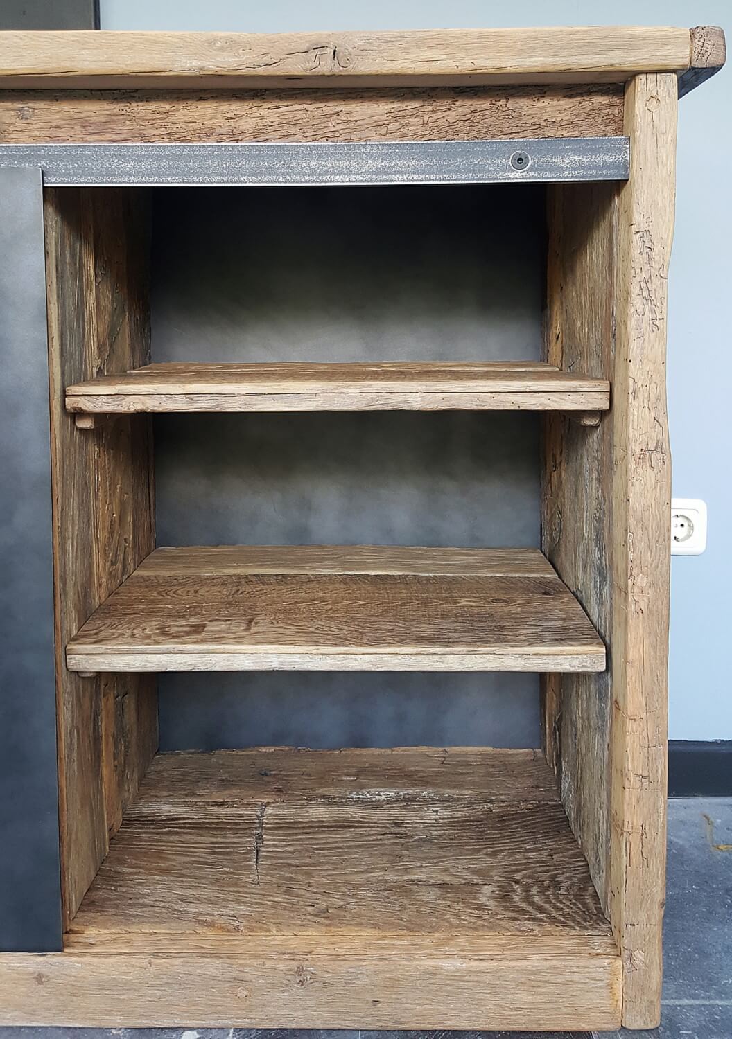 Vintage dresser with roller shutters expertly handcrafted – D002