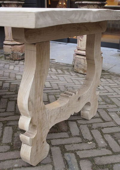 Oakwood dining table in Hacienda style – G005